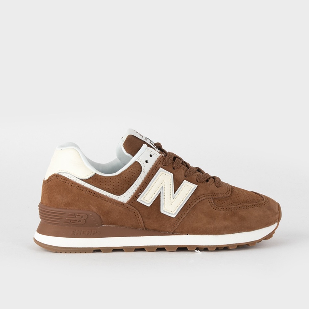 Brown New Balance 574